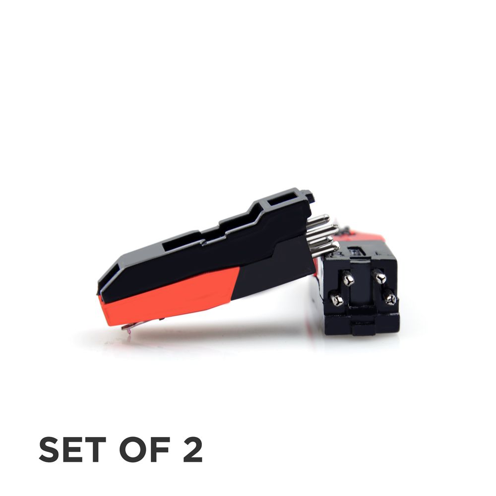 mbeat Turntable replacement stylus cartridge kit Twin Pack V186-STYLUS-01