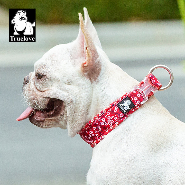 Floral Collar Poppy Red XS V188-ZAP-TLC5273-10-RED-XS