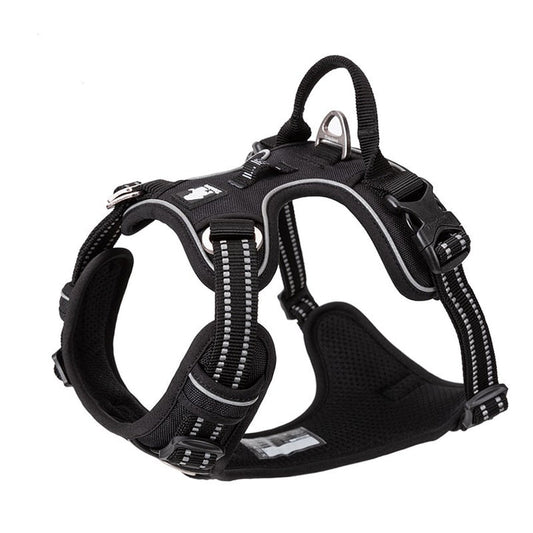 No Pull Harness Black XL V188-ZAP-TLH56512-BLACK-XL