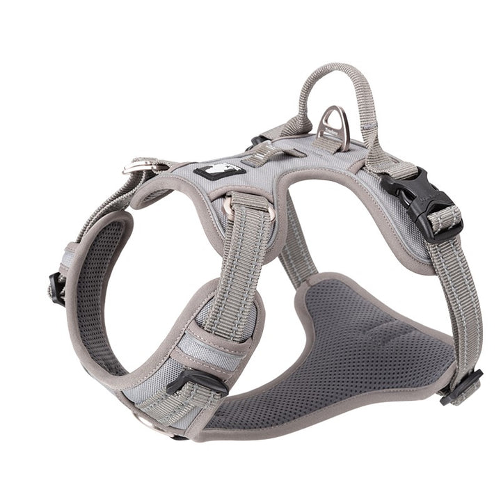 No Pull Harness Grey M V188-ZAP-TLH56512-GREY-M