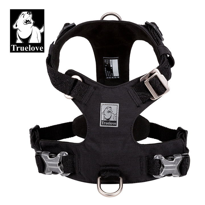 Lightweight Harness Black XL V188-ZAP-TLH6281-6-BLACK-XL