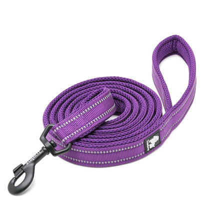 Reflective Pet Leash 2 meters Purple L V188-ZAP-TLL2111-PURPLE-L