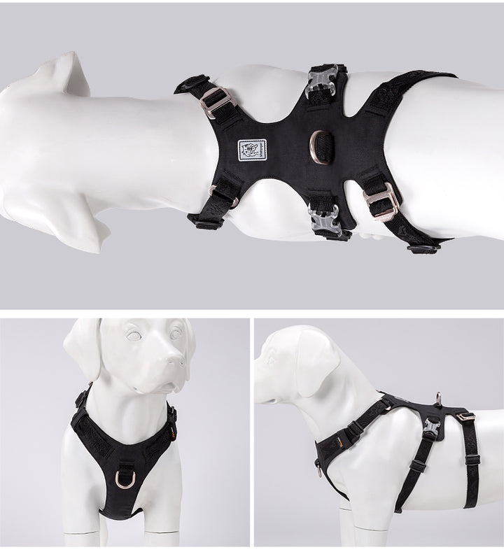 Whinhyepet Harness Black L V188-ZAP-YH-1807-5-BLACK-L