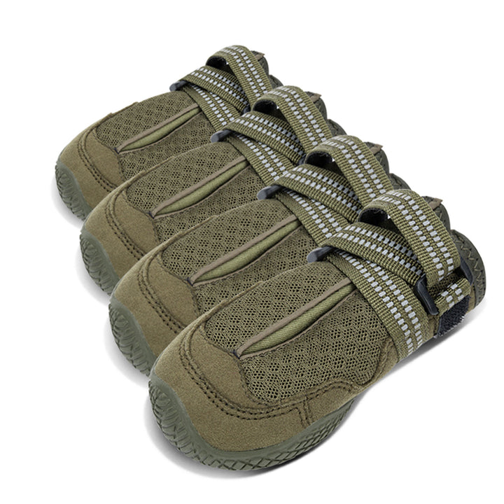 Whinhyepet Shoes Army Green Size 4 V188-ZAP-YS1891-4-GREEN-SIZE4