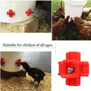 Cheeky Chooka Horizontal Poultry Water Nipple 5Pk V194-CH-NIPPLE