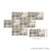 Waterproof Tiles Stone Wallpaper Stickers Bathroom Kitchen Lion Stone V195-FG-024
