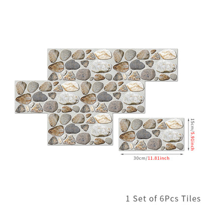 Waterproof Tiles Stone Wallpaper Stickers Bathroom Kitchen Lion Stone V195-FG-024
