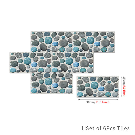 Waterproof Tiles Stone Wallpaper Stickers Bathroom Kitchen Stormy Stone V195-FG-025