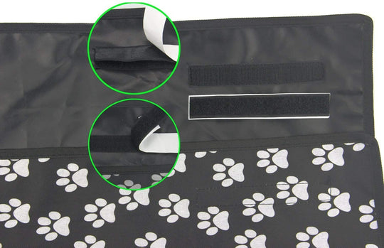 Car Seat Cover Dogs Pet Hammock Waterproof Rear/Front Protector V195-PCC-BOOT-BLACK