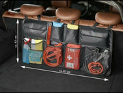 Car Seat Back Organiser Hanging Pouch Bag SUV Hatchback Trunk Boot Storage V195-SUV-OR-5P