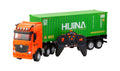 1:18 Scale 9-Channel Alloy Remote Control Container Truck with Lights & Sound for Indoor Play V196-1317