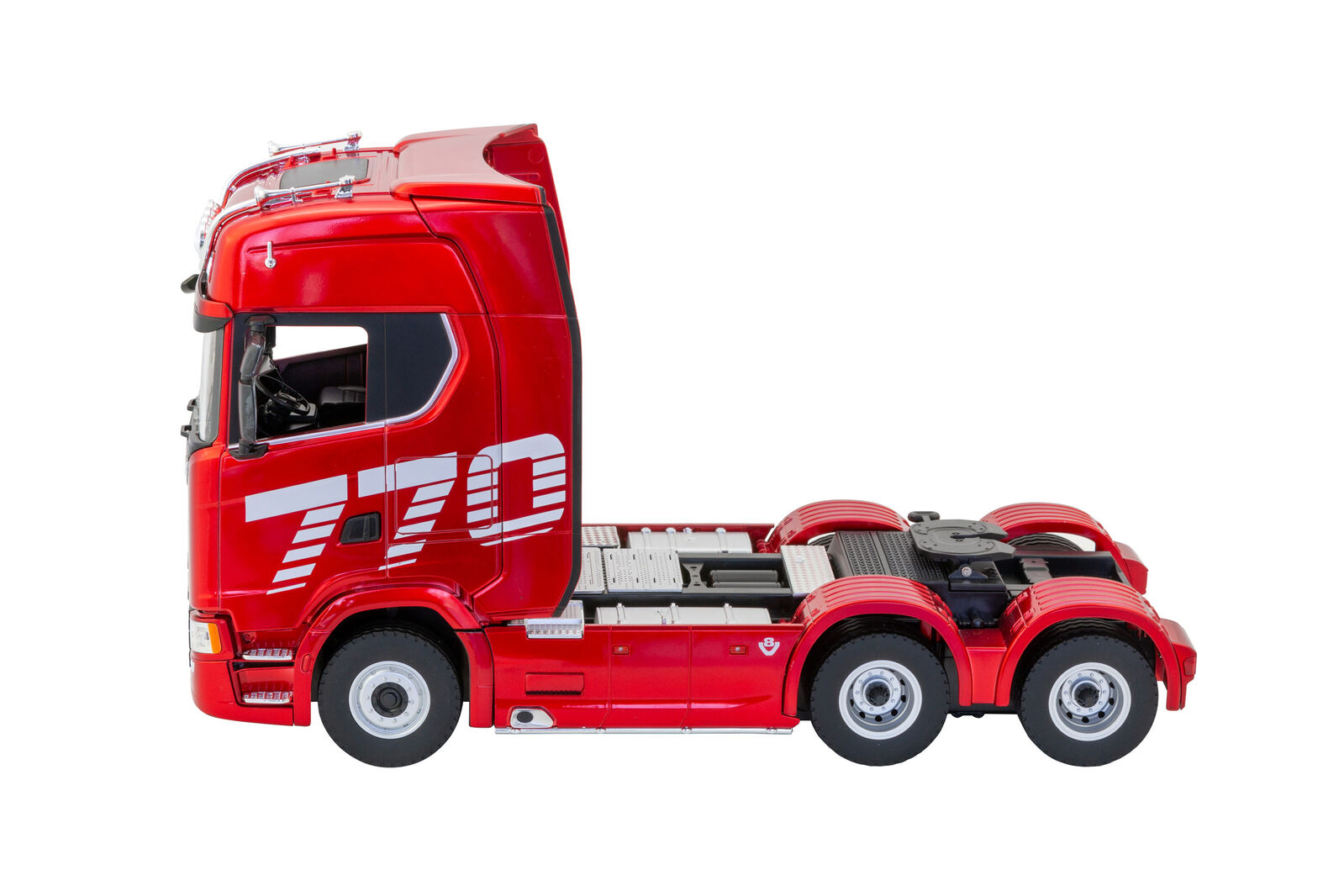 Scania Licensed Remote Control Trailer Head Truck with Lights, Sounds & Steering Adjustment V196-1501