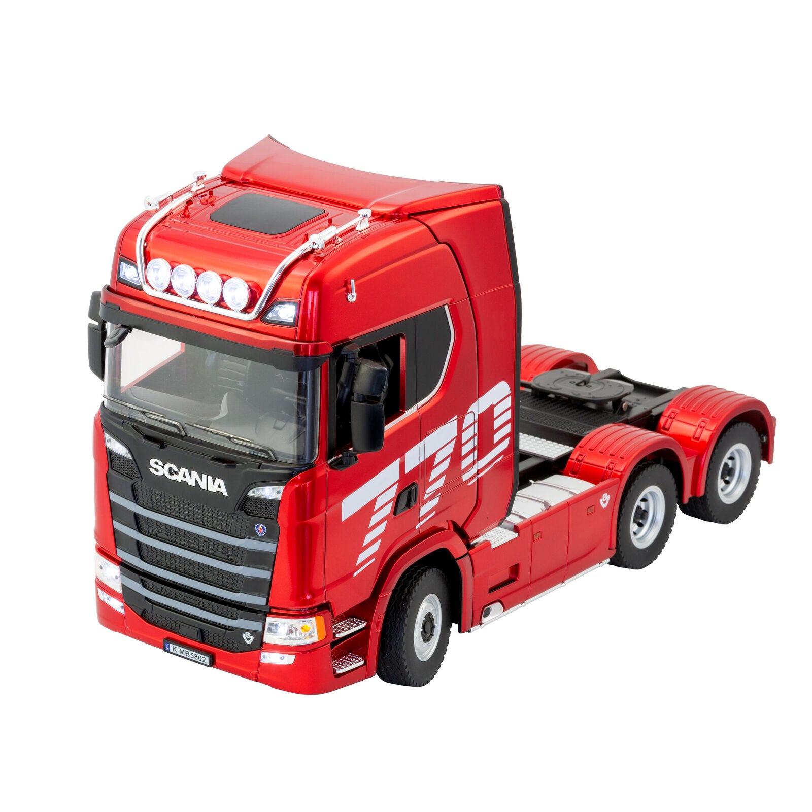 Scania Licensed Remote Control Trailer Head Truck with Lights, Sounds & Steering Adjustment V196-1501