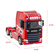 Scania Licensed Remote Control Trailer Head Truck with Lights, Sounds & Steering Adjustment V196-1501