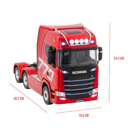 Scania Licensed Remote Control Trailer Head Truck with Lights, Sounds & Steering Adjustment V196-1501