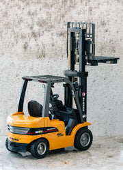 1:10 Scale 2.4G 8-Channel Metal Remote Control Forklift Construction Vehicle with Lifting Function & Sound V196-1577