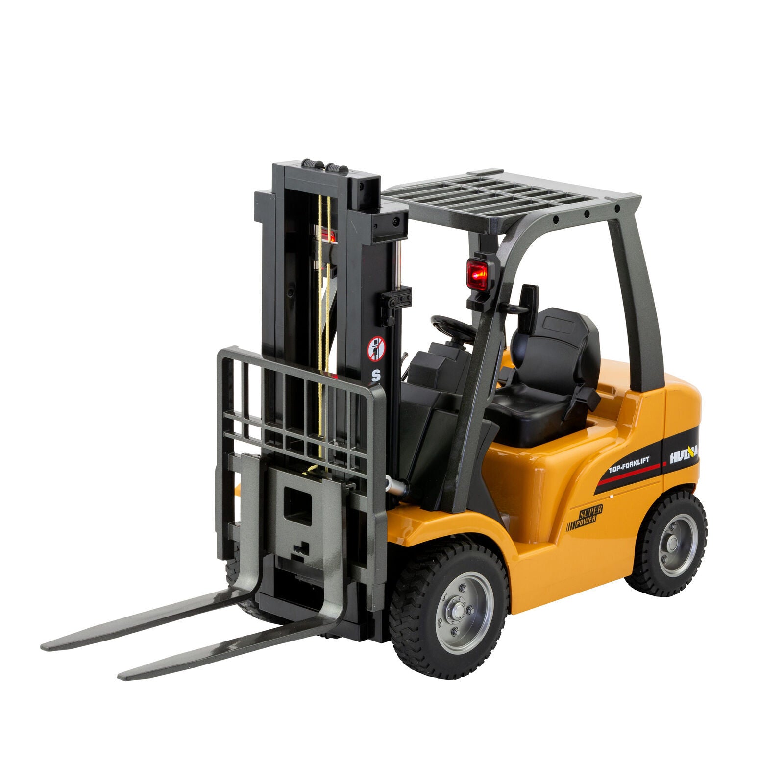 1:10 Scale 2.4G 8-Channel Metal Remote Control Forklift Construction Vehicle with Lifting Function & Sound V196-1577
