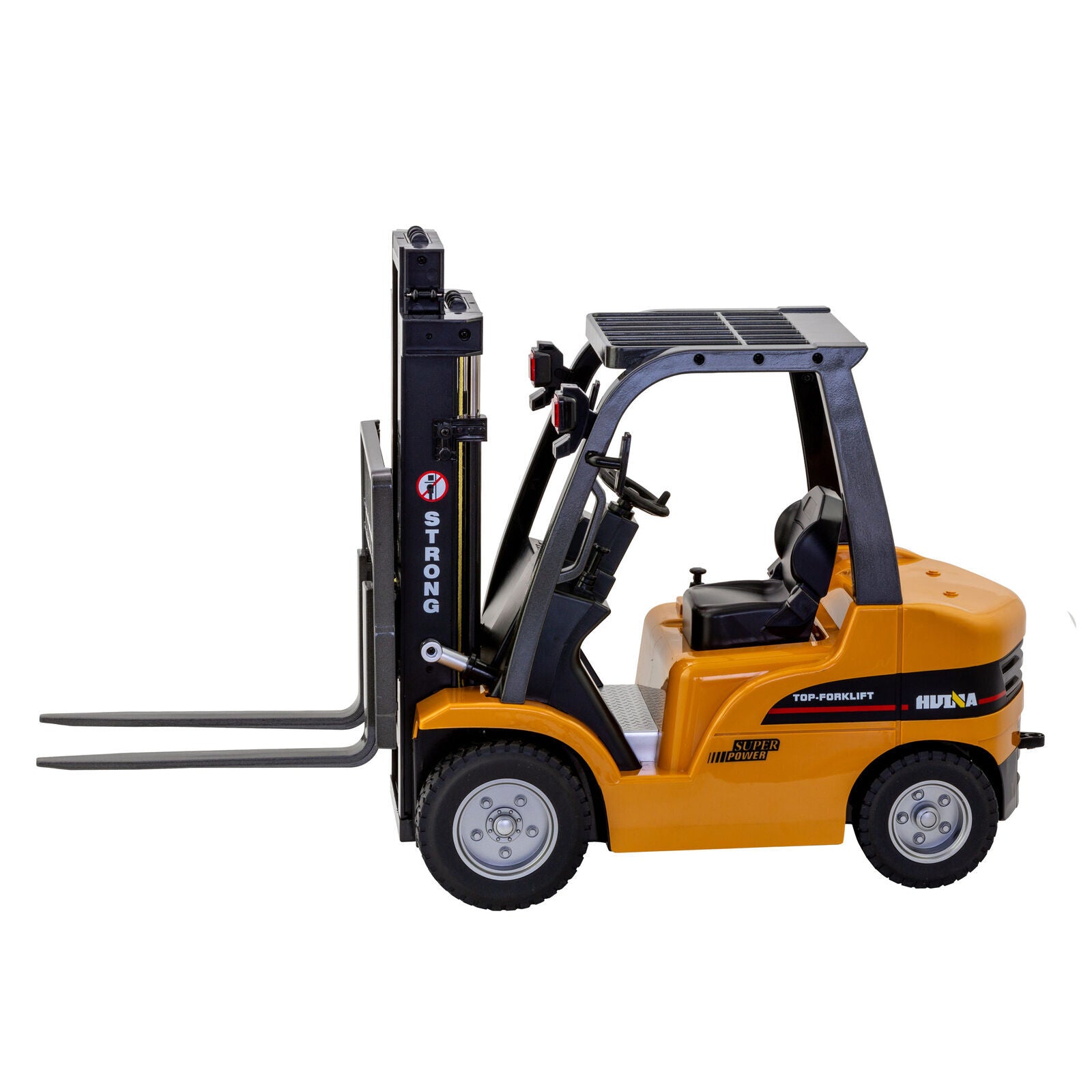 1:10 Scale 2.4G 8-Channel Metal Remote Control Forklift Construction Vehicle with Lifting Function & Sound V196-1577