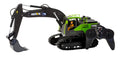 1:18 Scale 13-Channel Alloy Remote Control Excavator Construction Vehicle with Lights, Sound and Steam V196-1661