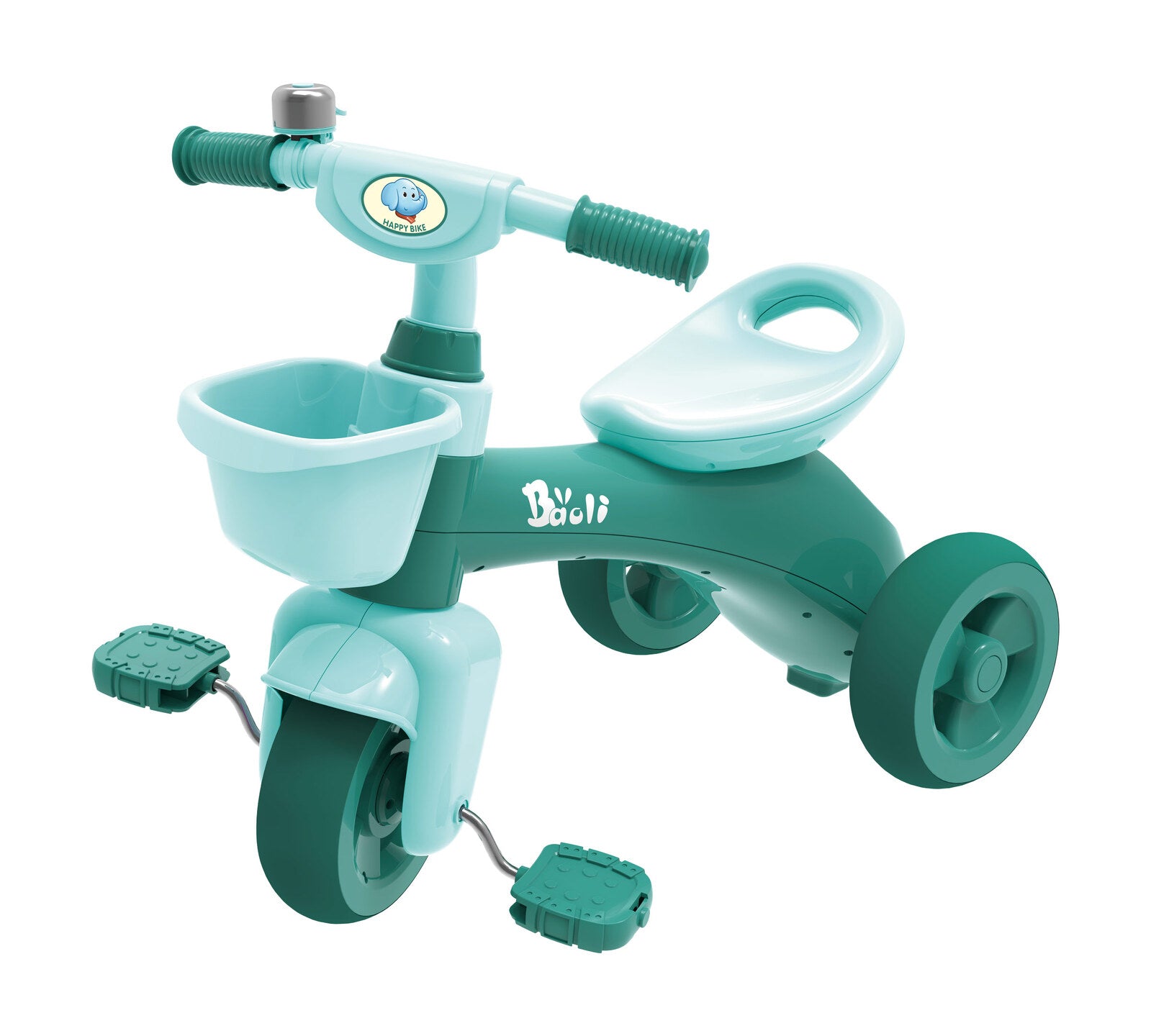 Tricycle Kids Ride-On (Green) - 57.5 x 33.5 x 57.5 cm V196-1708