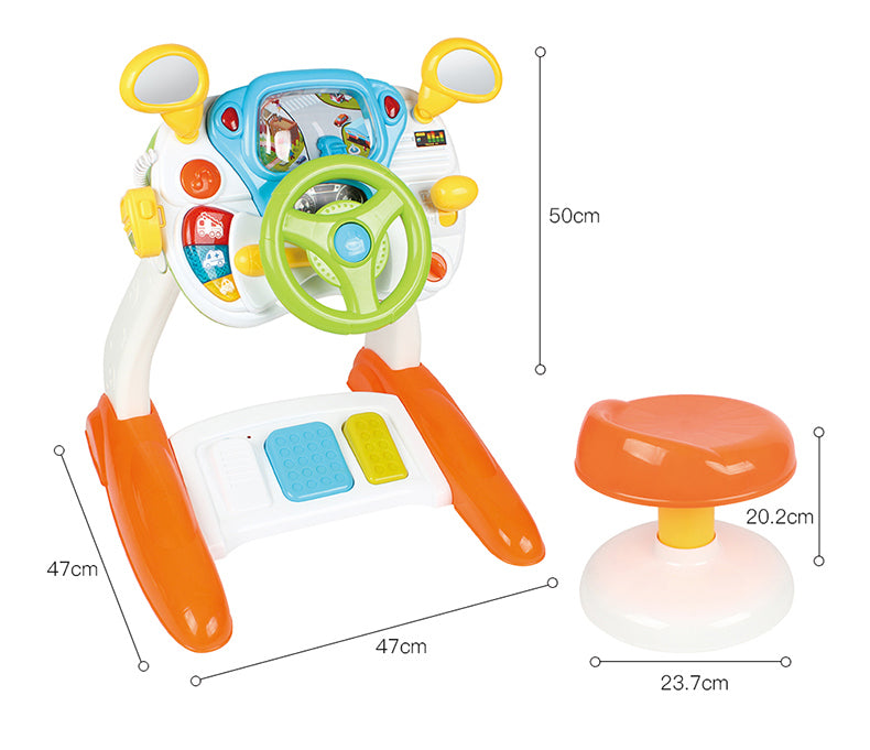 Baby Sensory Play Interactive Driving Simulation with Music and Light V196-1712