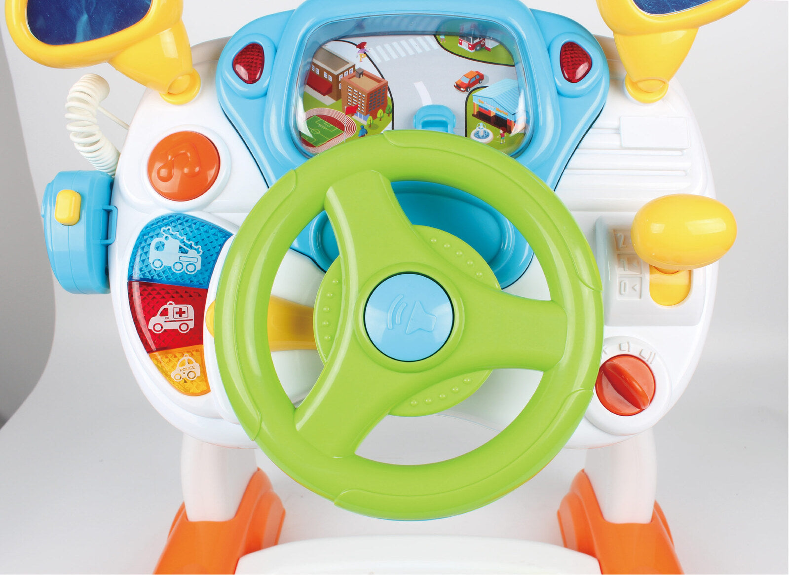 Baby Sensory Play Interactive Driving Simulation with Music and Light V196-1712