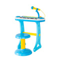 Children's Electronic Keyboard with Stand (Blue) Musical Instrument Toy V196-2038_K