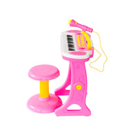 Children's Electronic Keyboard with Stand (Pink) Musical Instrument Toy V196-2039_K