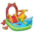 190L Jurassic Splash Water Play Centre, Bright Dinosaur Theme with Slide V196-53160