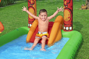 190L Jurassic Splash Water Play Centre, Bright Dinosaur Theme with Slide V196-53160