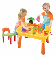 Children's 2-in-1 Sand & Water Table, Includes 18 Play Accessories V196-8111