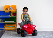 Rechargeable Ride-on Quad bike (Red) with Safe Braking System V196-90402R