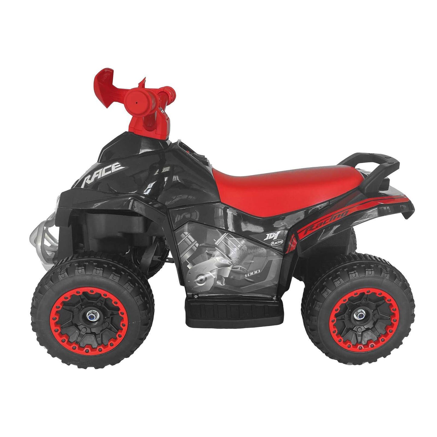 Quad Ride-on Electronic 4 Wheel ATV (Black) for Children - Up To 3km/h V196-90403BLACK