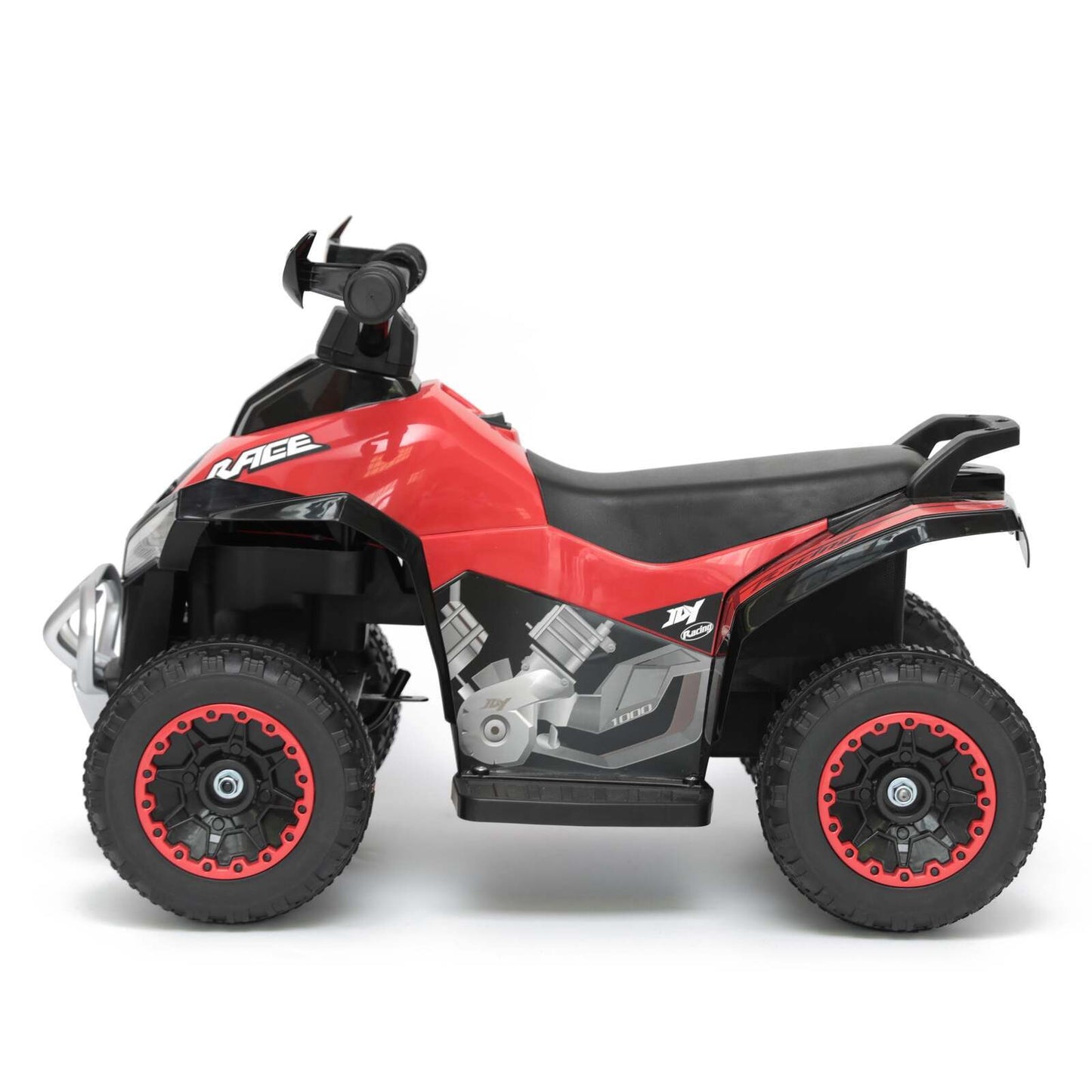 Quad Ride-on Electronic 4 Wheel ATV (Red) for Children - Up To 3km/h V196-90403RED
