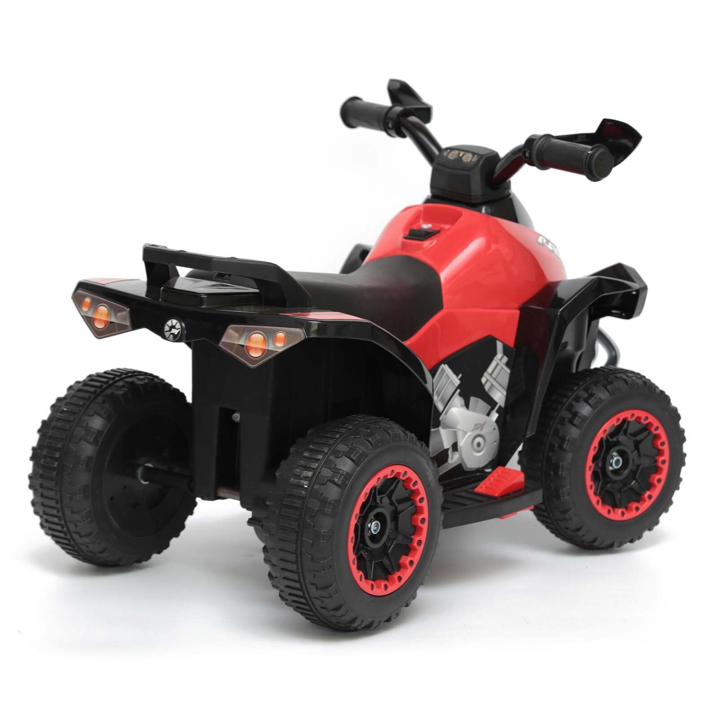 Quad Ride-on Electronic 4 Wheel ATV (Red) for Children - Up To 3km/h V196-90403RED