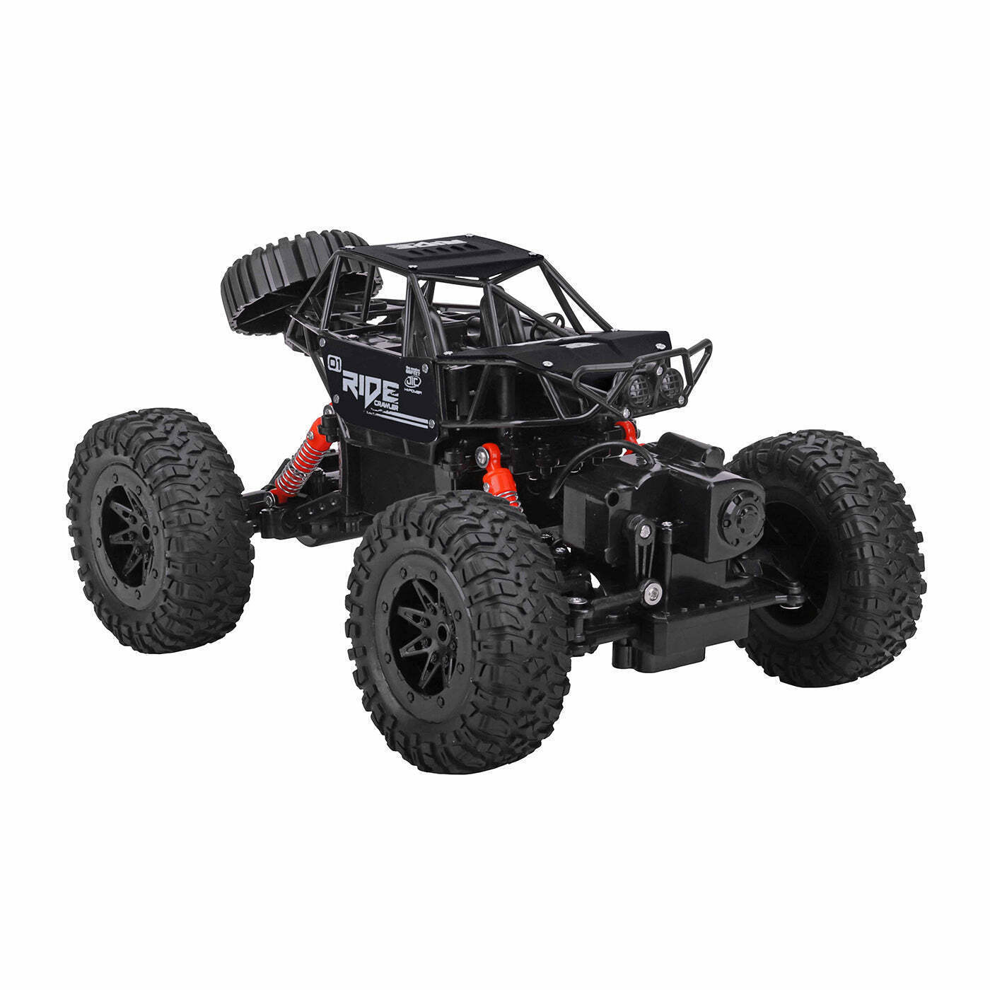 Remote Control Waterproof Amphibious Car (Black) - For All Terrains V196-AC220B_K