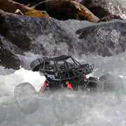 Remote Control Waterproof Amphibious Car (Black) - For All Terrains V196-AC220B_K