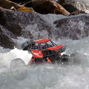 Remote Control Waterproof Amphibious Car (Red) - For All Terrains V196-AC220R_K
