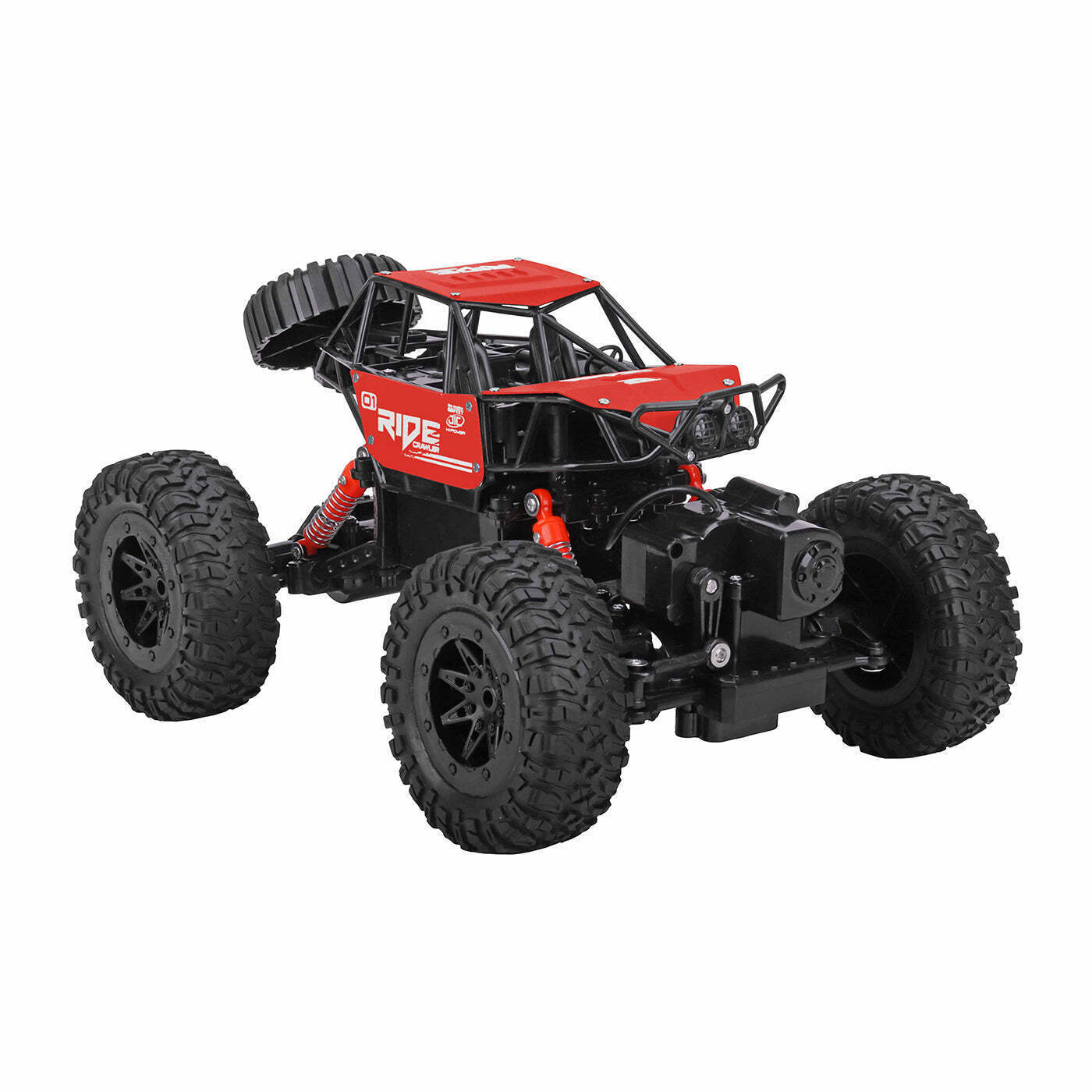 Remote Control Waterproof Amphibious Car (Red) - For All Terrains V196-AC220R_K