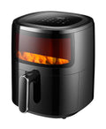 6L Digital Air Fryer w/ 1600W, 200C Cooking & Glass Window V196-AF605