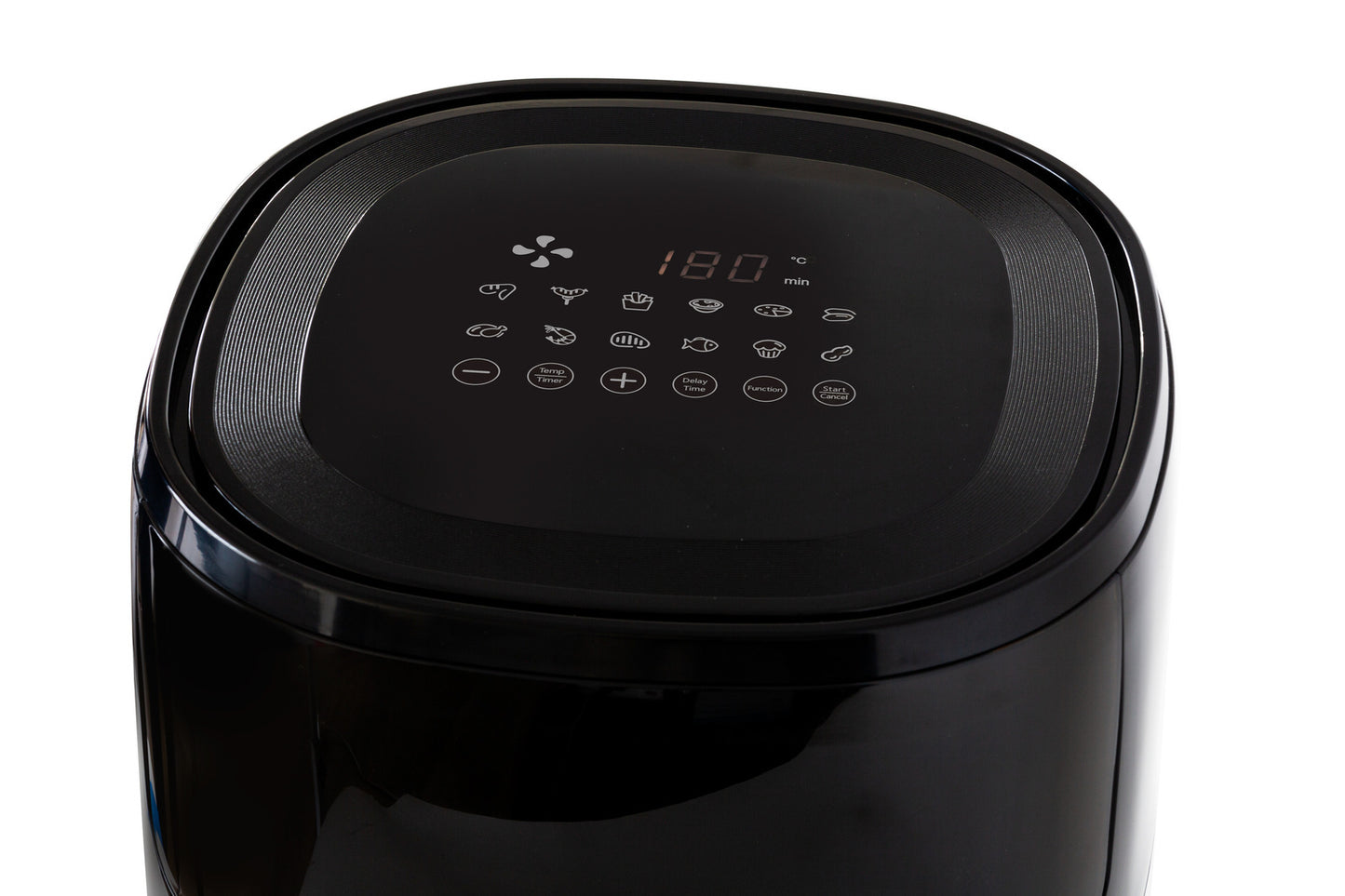 6L Digital Air Fryer w/ 1600W, 200C Cooking & Glass Window V196-AF605