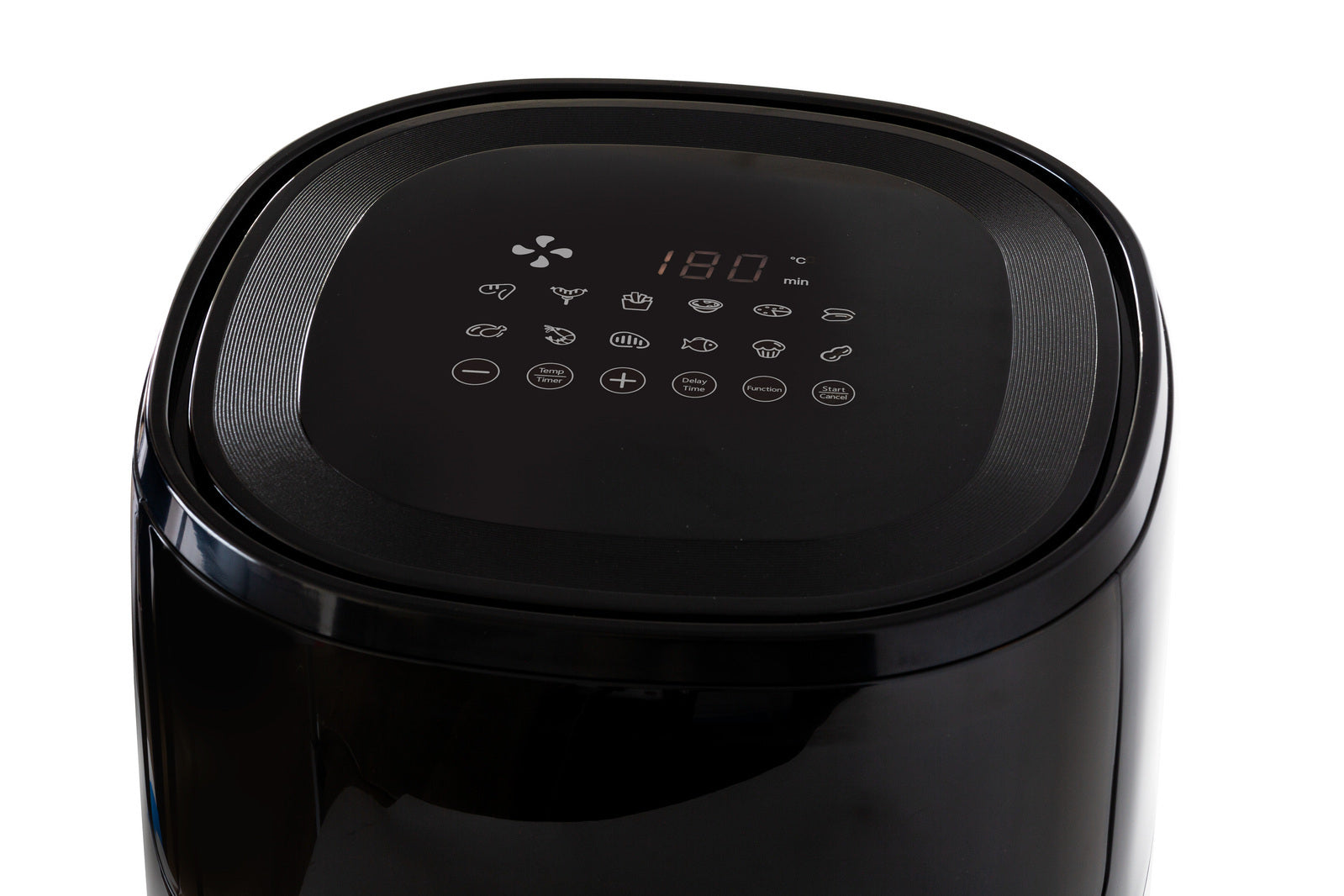 6L Digital Air Fryer w/ 1600W, 200C Cooking & Glass Window V196-AF605