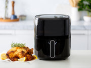 6L Digital Air Fryer w/ 1600W, 200C Cooking & Glass Window V196-AF605