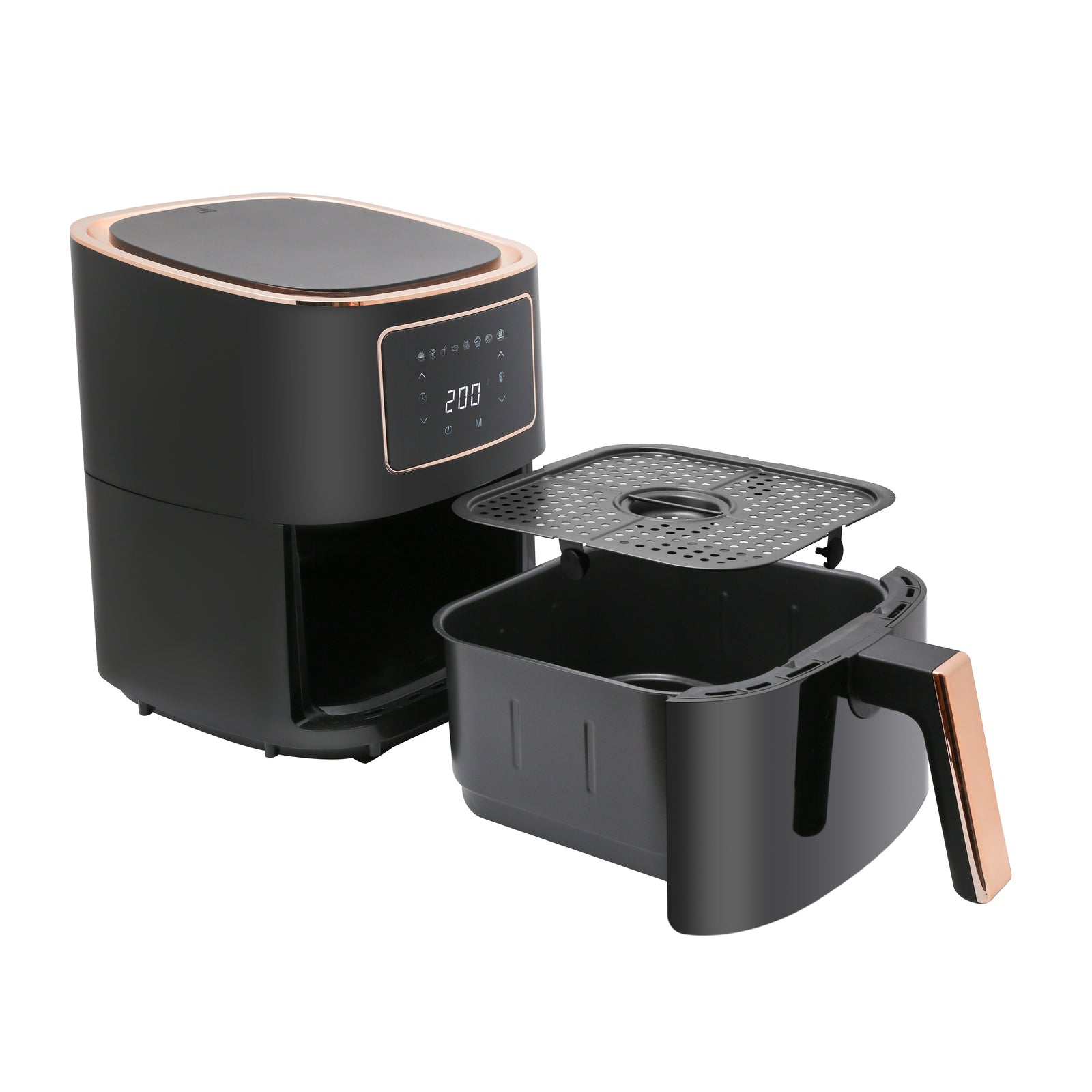 7L Digital Air Fryer (Black) 1700W, 200C, 8 Cooking Settings V196-AF700BRG