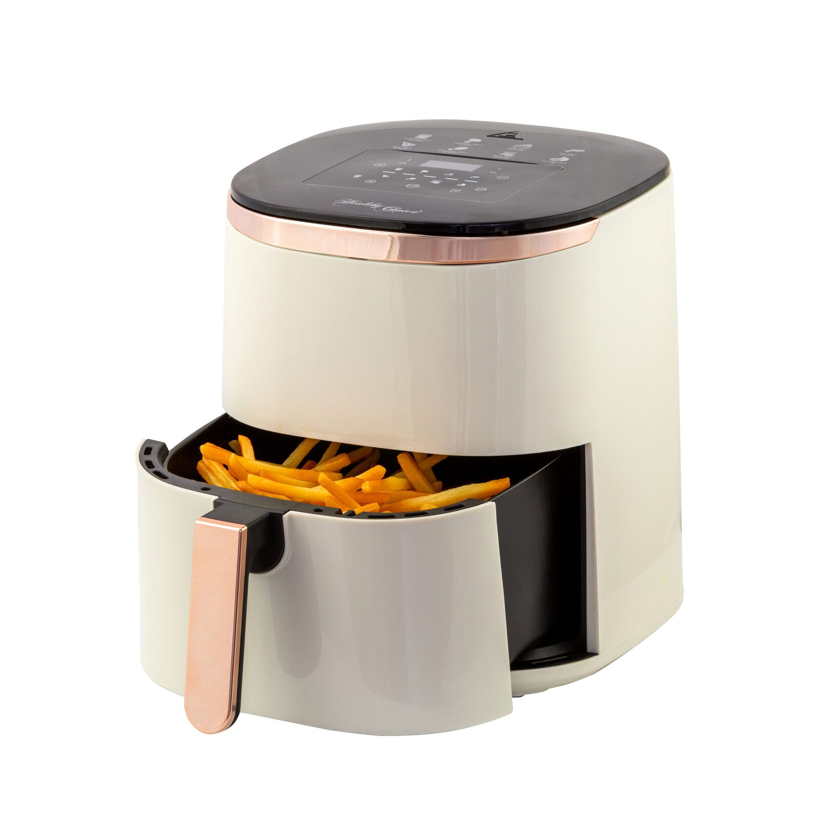 7L Digital Air Fryer with 8 pre-set Touch-control Cooking Programs - Cream V196-AF753W_K