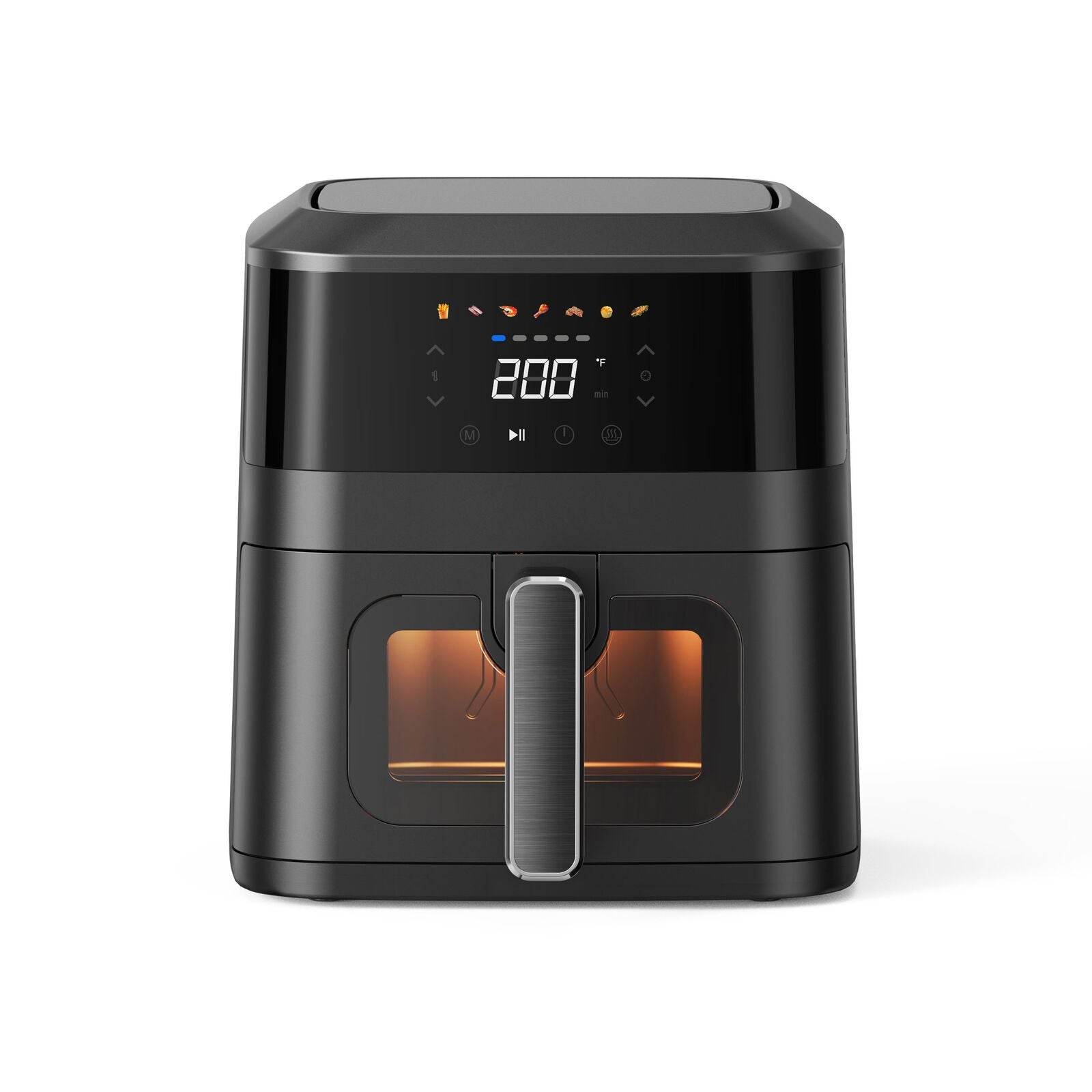 1400W 5L Non-Stick Digital Air Fryer with Clear Viewing Window V196-AFD450