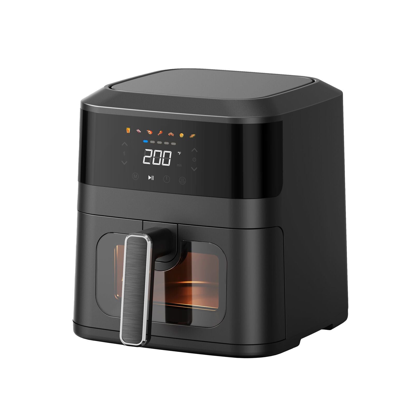 1400W 5L Non-Stick Digital Air Fryer with Clear Viewing Window V196-AFD450