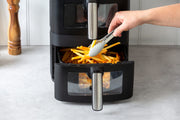 13L Dual Zone 2300W Double Stack Air Fryer with Foldable Top Display V196-AFDZ1250