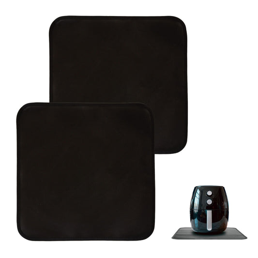Non Slip Heat Resistant Air Fryer Benchtop Protector Mats, 2 Pack, 40cm x 40cm V196-AFM240