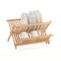 2 Tier Bamboo Dish Rack V196-BDR42